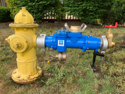 Hydrant Backflow Assembly Meter