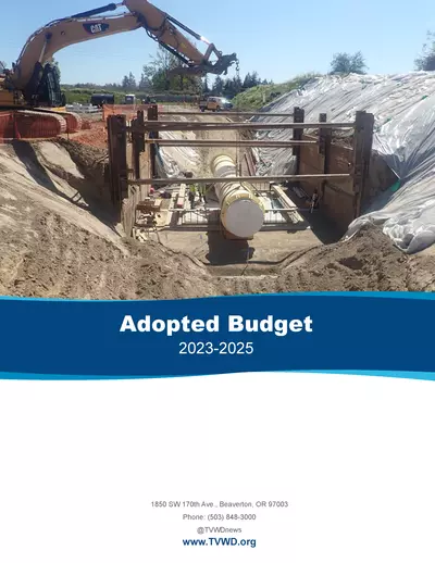 Photo Cover of the Adopted Budget